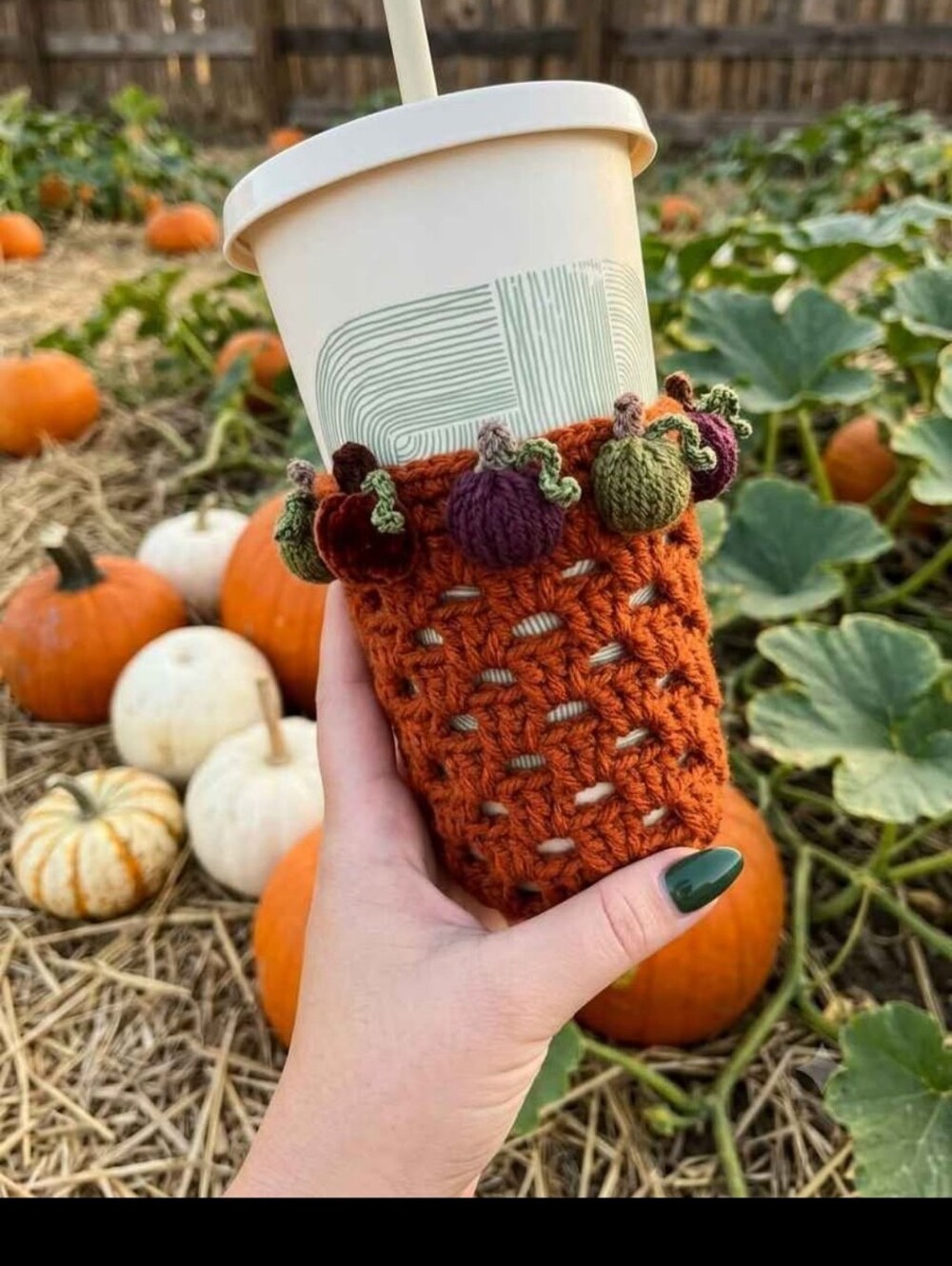 Handmade Crochet Coffee Sleeve - Customized
